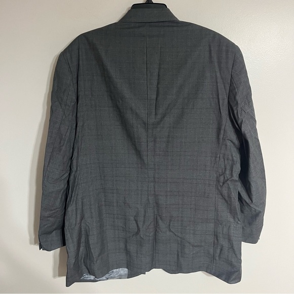 Men’s E. David Barney Clothiers 100% Wool 3 Button Suit Jacket Size 43 Regular - Picture 14 of 16